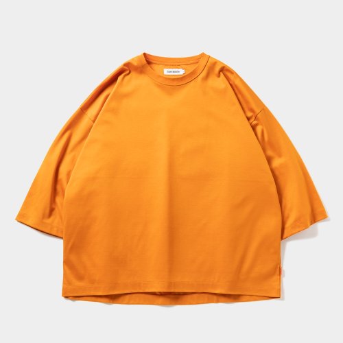 他の写真1: 【50%OFF】TIGHTBOOTH/C PONTE 3/4 SLEEVE T-SHIRT（Orange）［コットンポンチ7分袖T-23春夏］