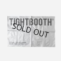 TIGHTBOOTH/LOGO LEISURE SHEET（Silver） 【30%OFF】［ロゴレジャーシート-23春夏］