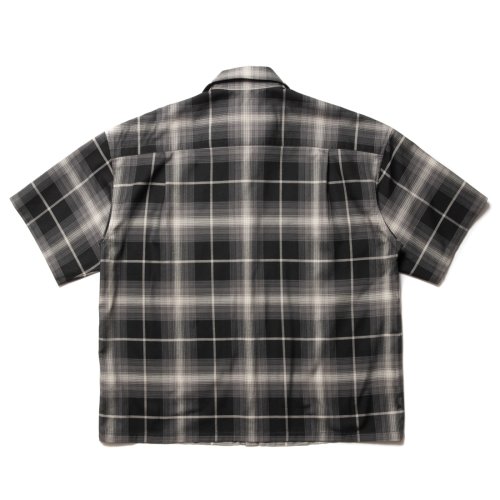 他の写真2: COOTIE PRODUCTIONS/R/C Ombre Check S/S Shirt（Black）［オンブレチェックシャツ-23春夏］