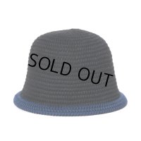 COOTIE PRODUCTIONS/Knit Crusher Hat（Black/Navy）［ニットクラッシャーハット-23春夏］