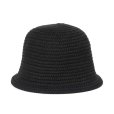 画像1: COOTIE PRODUCTIONS/Knit Crusher Hat（Black）［ニットクラッシャーハット-23春夏］ (1)