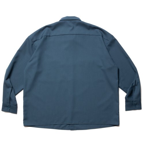 他の写真2: COOTIE PRODUCTIONS/T/W Work L/S Shirt（Smoke Navy）［T/Wワークシャツ-23春夏］