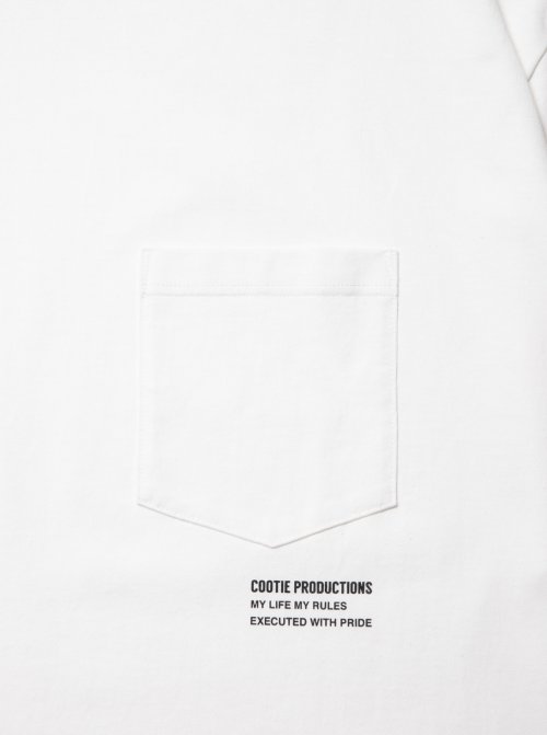 他の写真2: COOTIE PRODUCTIONS/Open End Yarn Error Fit S/S Tee（White）［エラーフィットポケT-23春夏］
