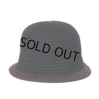 COOTIE PRODUCTIONS/Knit Crusher Hat（Black/Brown）［ニットクラッシャーハット-23春夏］