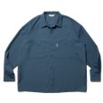 画像1: COOTIE PRODUCTIONS/T/W Work L/S Shirt（Smoke Navy）［T/Wワークシャツ-23春夏］ (1)