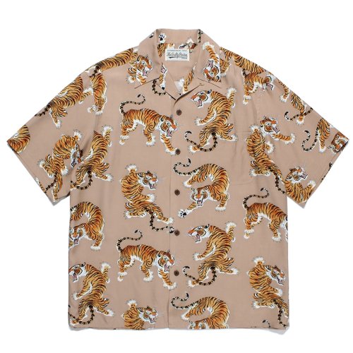 他の写真1: WACKO MARIA/TIM LEHI / HAWAIIAN SHIRT（BROWN）［ハワイアンシャツ-23春夏］