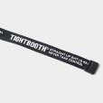 画像4: TIGHTBOOTH/JACQUARD LOGO BELT（Black） 【30%OFF】［ジャガードロゴベルト-23春夏］