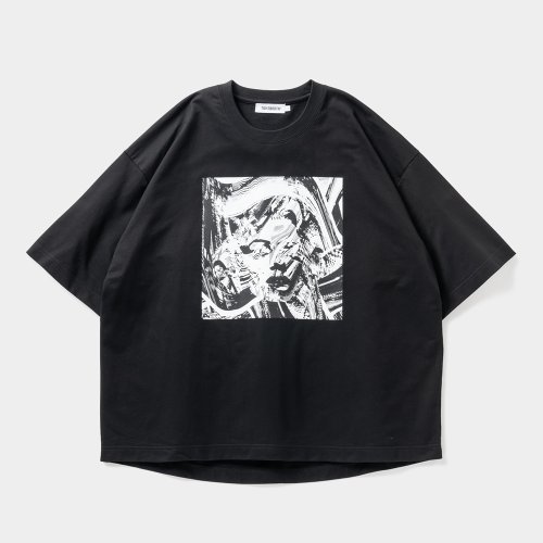 他の写真1: TIGHTBOOTH/BLOND T-SHIRT（Black） 【30%OFF】［プリントT-23春夏］