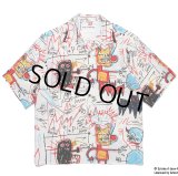 WACKO MARIA/JEAN-MICHEL BASQUIAT / HAWAIIAN SHIRT（ONE）［ハワイアンシャツ-23春夏］