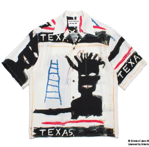 他の写真1: WACKO MARIA/JEAN-MICHEL BASQUIAT / HAWAIIAN SHIRT（ONE）［ハワイアンシャツ-23春夏］