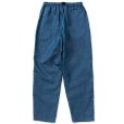 画像2: CALEE/C/L Embroidery wide silhouette easy trousers（Indigo blue） 【40%OFF】［イージートラウザース-23春夏］ (2)