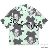 WACKO MARIA/JEAN-MICHEL BASQUIAT / HAWAIIAN SHIRT（MINT）［ハワイアンシャツ-23春夏］