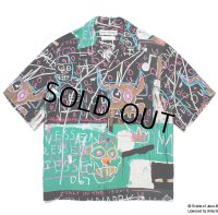 WACKO MARIA/JEAN-MICHEL BASQUIAT / HAWAIIAN SHIRT（ONE）［ハワイアンシャツ-23春夏］