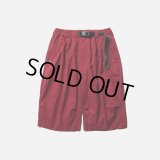 TIGHTBOOTH/STRIPE SEERSUCKER BIG SHORTS（Red） 【30%OFF】［シアサッカービッグショーツ-23春夏］