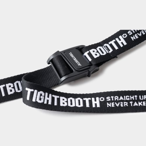 他の写真2: TIGHTBOOTH/JACQUARD LOGO BELT（Black） 【30%OFF】［ジャガードロゴベルト-23春夏］