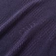 画像5: CALEE/CALEE Checker pile jacquard wide silhouette polo shirt（Dark Purple） 【60%OFF】［パイルジャガードポロシャツ-23春夏］