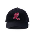 画像1: RATS/DAD CAP LETTERED（BLACK/RED）［ダッドキャップ-23春夏］ (1)