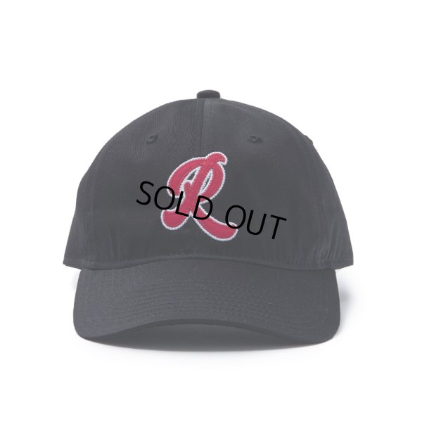 画像1: RATS/DAD CAP LETTERED（BLACK/RED）［ダッドキャップ-23春夏］