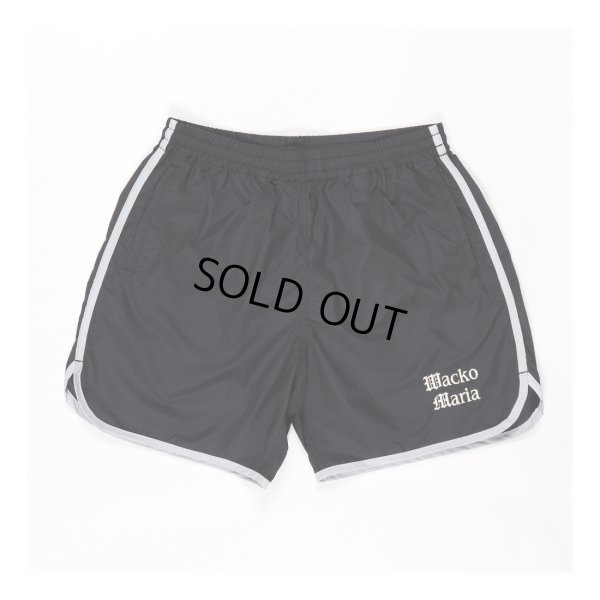 画像1: WACKO MARIA/ATHLETIC SHORTS（BLACK）［アスレチックショーツ-23春夏］