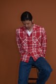 画像7: 【40%OFF】RATS/COTTON CHECK SHIRT（RED CHECK）［コットンチェックシャツ-23春夏］