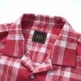 画像3: 【40%OFF】RATS/COTTON CHECK SHIRT（RED CHECK）［コットンチェックシャツ-23春夏］