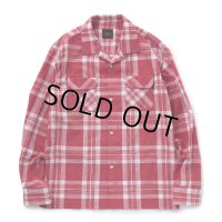 【40%OFF】RATS/COTTON CHECK SHIRT（RED CHECK）［コットンチェックシャツ-23春夏］
