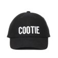 画像1: COOTIE PRODUCTIONS/Silk Nep 6 Panel Cap（Black/White）［6パネルキャップ-23春夏］ (1)