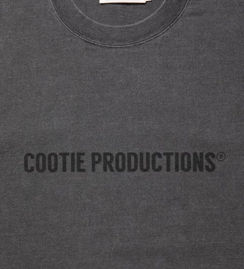 他の写真3: COOTIE PRODUCTIONS/Pigment Dyed S/S Tee（Black）［ピグメントダイT-23春夏］