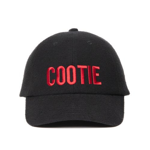 他の写真1: COOTIE PRODUCTIONS/Silk Nep 6 Panel Cap（Black/Red）［6パネルキャップ-23春夏］