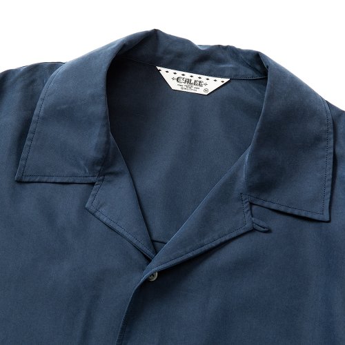 他の写真3: CALEE/3/4 Sleeve R/P drop shoulder shirt（Navy） 【50%OFF】［ドロップショルダー7分袖シャツ-23春夏］