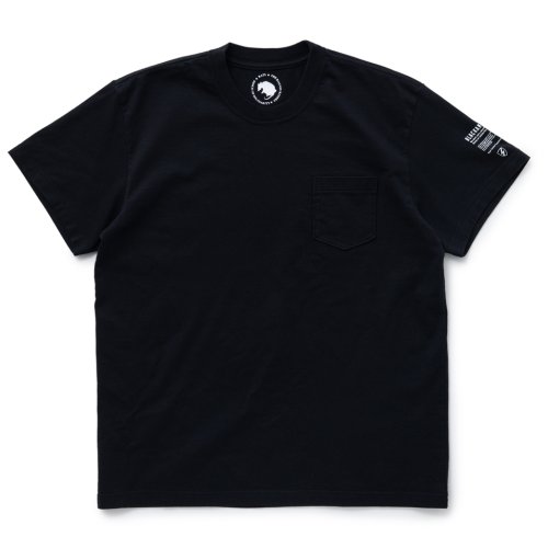 他の写真1: RATS/PACK TEE "CREW NECK POCKET REGULAR SILHOUETTE"（BLACK）［プリントポケT-23春夏］