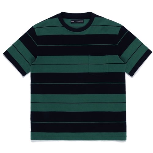 他の写真1: WACKO MARIA/STRIPED T-SHIRT（GREEN/BLACK）［ストライプT-23春夏］