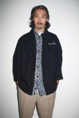 画像2: WACKO MARIA/DICKIES / WORK SHIRT（BLUE）［ワークシャツ-23春夏］ (2)