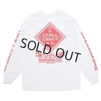 CHALLENGER/BD 2023 TOUR L/S TEE（WHITE）［プリント長袖T-23春夏］