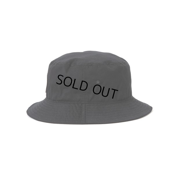 画像2: CALEE/Wappen & Embroidery bucket hat -Type A-（Black）［バケットハット-23春夏］