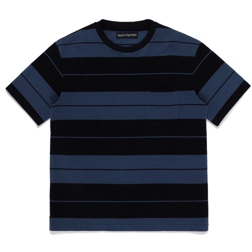 他の写真1: WACKO MARIA/STRIPED T-SHIRT（NAVY/BLACK）［ストライプT-23春夏］