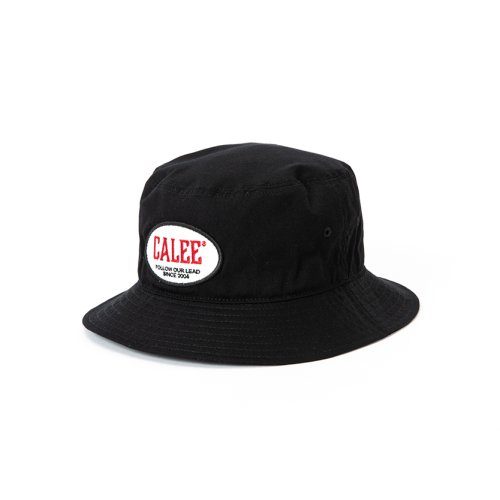他の写真1: CALEE/Wappen & Embroidery bucket hat -Type A-（Black）［バケットハット-23春夏］