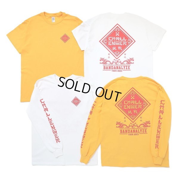 画像2: CHALLENGER/BD 2023 TOUR L/S TEE（YELLOW）［プリント長袖T-23春夏］