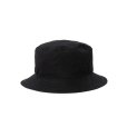 画像3: CALEE/Wappen & Embroidery bucket hat -Type A-（Black）［バケットハット-23春夏］ (3)