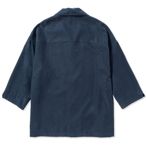 他の写真2: CALEE/3/4 Sleeve R/P drop shoulder shirt（Navy） 【50%OFF】［ドロップショルダー7分袖シャツ-23春夏］