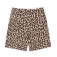 画像2: WACKO MARIA/DICKIES / LEOPARD DOUBLE PLEATED SHORT TROUSERS（BEIGE）［レオパードツータックショーツ-23春夏］ (2)