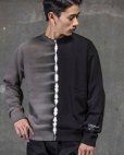 画像8: RATS/TIE DYE CREW NECK SWEAT（BLACK TIE DYE）［タイダイクルーネックスウェット-23春夏］