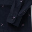 画像5: 【40%OFF】RATS/ARROW CROSS SHIRT（BLACK）［アロークロスシャツ-23春夏］