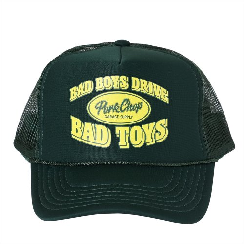 他の写真1: PORKCHOP/BAD TOYS CAP（DARK GREEN）［メッシュキャップ-23春夏］