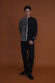 画像7: RATS/TIE DYE CREW NECK SWEAT（BLACK TIE DYE）［タイダイクルーネックスウェット-23春夏］