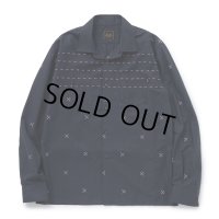 【40%OFF】RATS/ARROW CROSS SHIRT（BLACK）［アロークロスシャツ-23春夏］