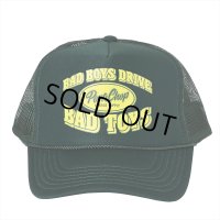 PORKCHOP/BAD TOYS CAP（DARK GREEN）［メッシュキャップ-23春夏］