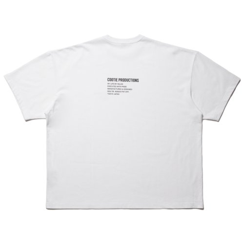 他の写真2: COOTIE PRODUCTIONS/C/R Smooth Jersey S/S Tee（White）［スムースジャージT-23春夏］