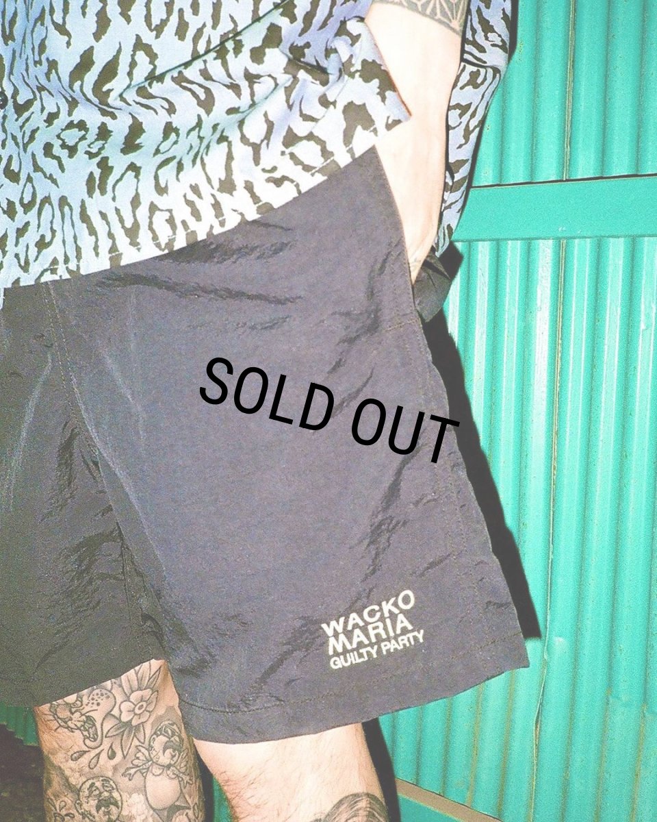 画像3: WACKO MARIA/BOARD SHORTS（BLACK）［ボードショーツ-24春夏］ (3)