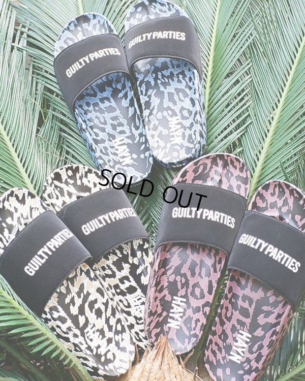 画像3: WACKO MARIA/HAYN / LEOPARD SANDALS（BLUE）［レオパードサンダル-23春夏］